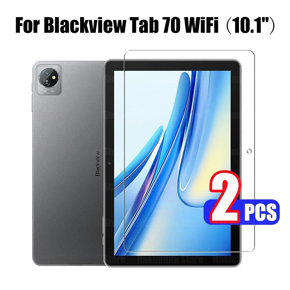 Пленка из закаленного стекла для Blackview Tab 70 WiFi (10,1 дюймов) Выпущена в 2023 году прозрачная HD-защитная пленка для экрана планшета с защитой от царапин