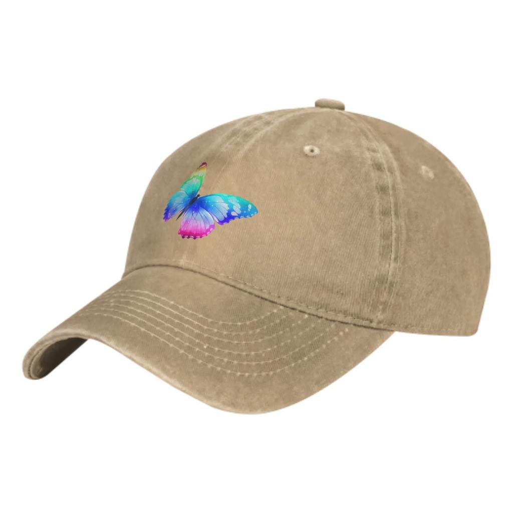 Butterfly Summer Classic Fashion Men Trucker Hat Cotton Breathable Women Cowboy Cap Outdoor Leisure Basketball Caps