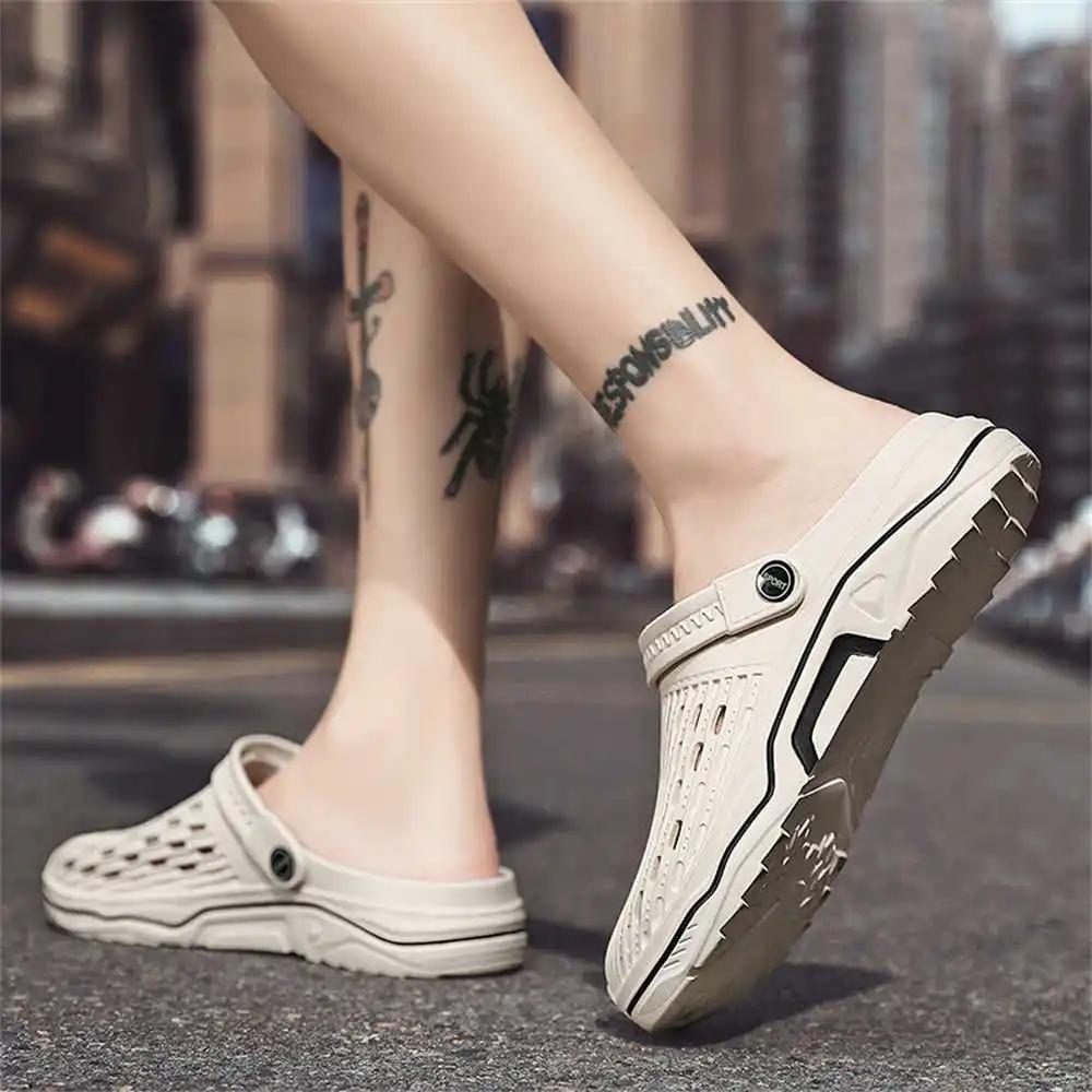 39-45 осенние дышащие мужские сандалии тапочки 48 мужские черные туфли кроссовки спортивные повседневные специальные широкие сабо Tenia