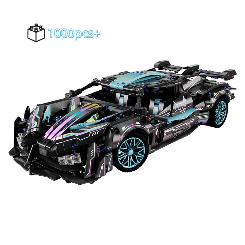 1:14 Технических Гоночных DIY Спортивных Автомобилей Строительные Блоки Игрушки Сборка Блочного Автомобиля Игрушки, предназначенные для Дня Рождения Ребенка плюс Рождественский Подарок