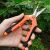 Labor-Saving Garden Pruning Shears - Multifunctional Straight-Head Scissors for Flowers and Branches with Non-Slip Grip