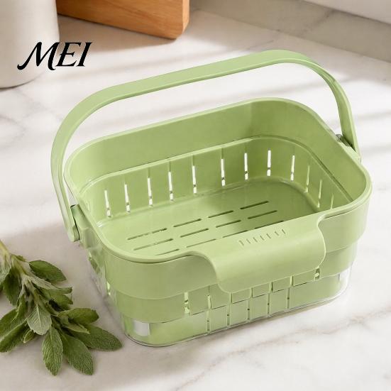 Portable Sink Drainer for Noodles Kitchen Hanging Drain Basket, with Quick Drying Holes, Foldable Organizer Sponges Space Saving Food Residue Catcher,