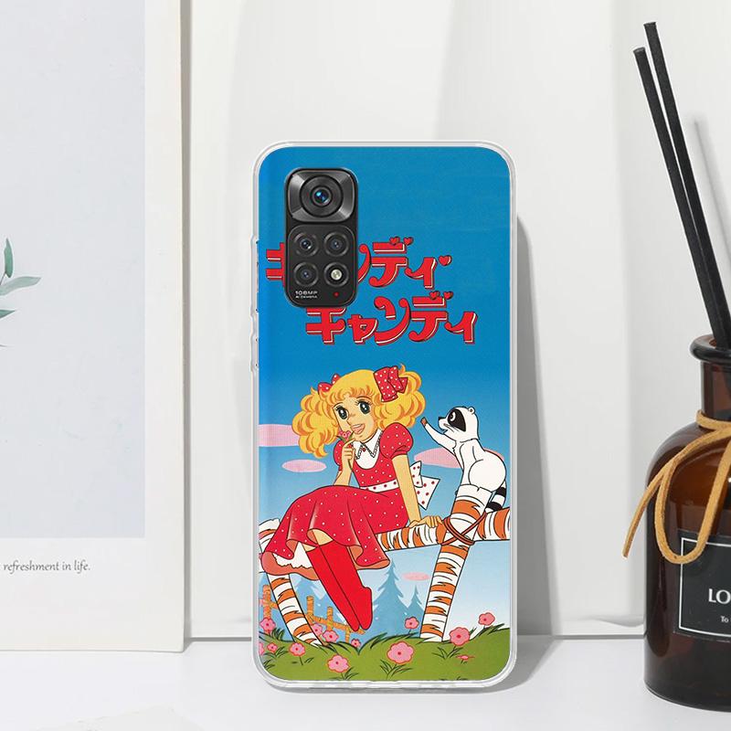 Candy 90s Anime Phone Case For Xiaomi Redmi Note 15 13 14S 14 Pro Plus 12S 11S 10S 12 11E 10 11T Art Fundas Back Cover Redmi Not