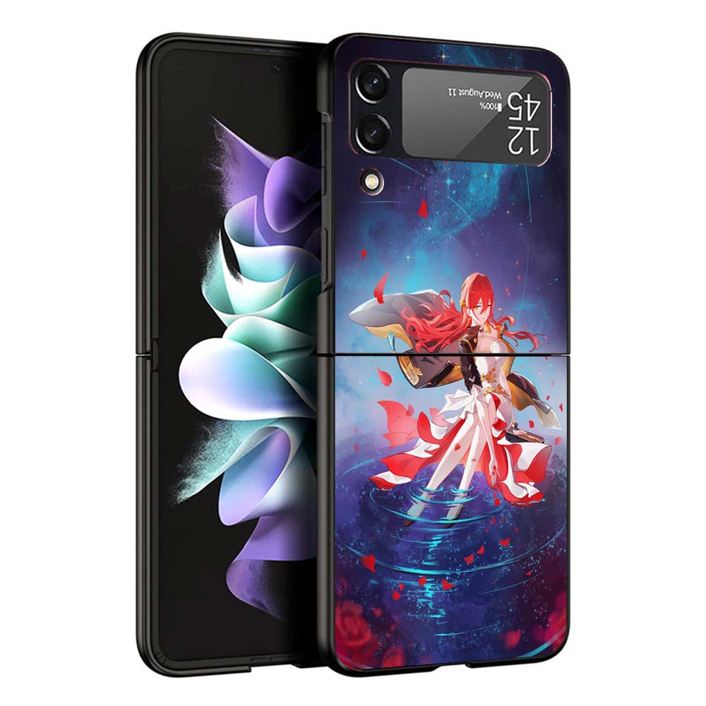 Чехол для телефона Honkai Star Rail Himeko для Samsung Galaxy Z Flip7 Flip6 5G Flip5 Flip4 Flip3 ZFlip 7 6 3 4 5 Ударопрочная задняя крышка G