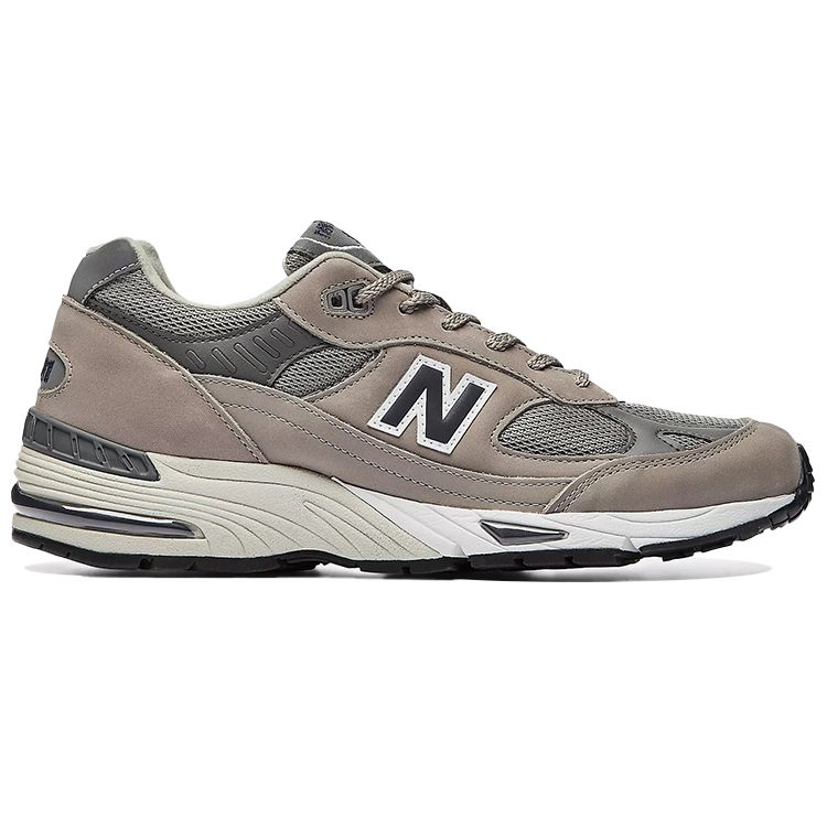 New Balance Мужские кроссовки 991 Made in England в честь 20-летнего юбилея серо-темно-синего цвета M991ANI