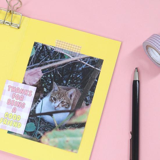 Сетка из маскировочной ленты OCHEK (Выберите 1 из 3 типов), популярная фраза в Корее