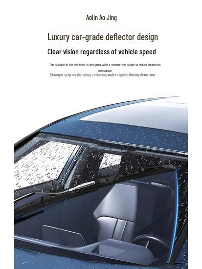 Silent Multi-functional Front Wiper Blade for Honda Odyssey – Three-section Rubber Strip