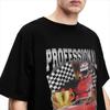 Мужские Женские Футболки F1 Профессиональный Гонщик Мерч Смешная Гоночная Мем Футболка Одежда Веселая Футболка с Принтом