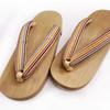 Craftsmen Connect 300 Years of Tradition Nezuko Traditional Crafts Made In Japan [Kiso Geta] Women's (striped Barley)