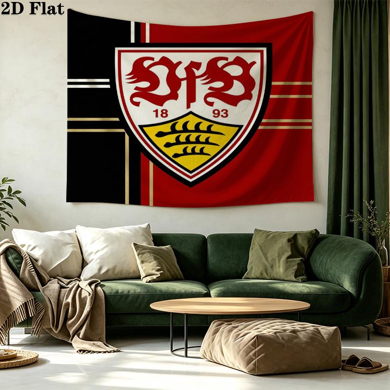 VfB Stuttgart Printed Tapestry – Wall Hanging for Bedrooms, Dorms, and Home Decor