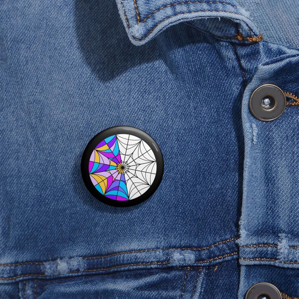 Брошь "Среда" из металла с рисунком ужасов "Среда" для мальчиков, девочек и женщин