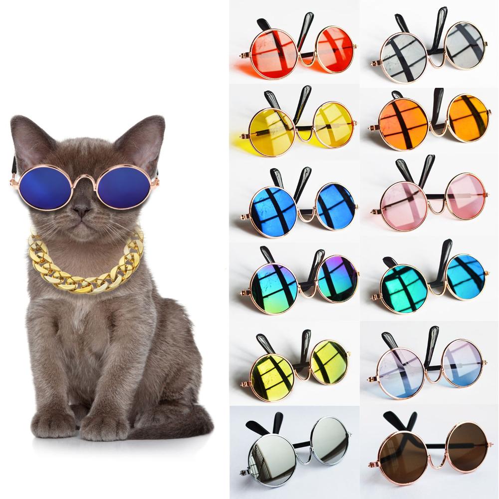 Accessories Reflection Vintage Dog Pet Glasses Sunglasses Eye-wear Cat Glasses