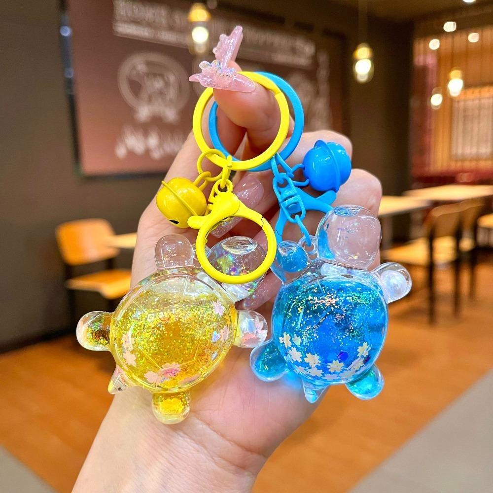 Прозрачные куклы-черепахи цвета конфет, светящиеся зыбучие пески, бутылка, украшение, пара