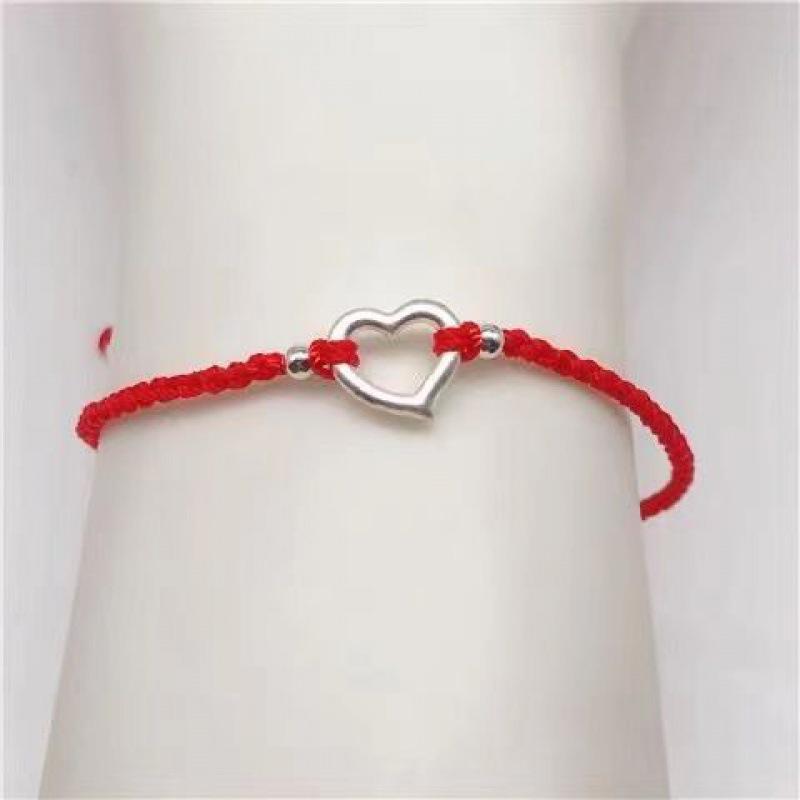 Милый красный шнурок на щиколотку: Простой лучший подарок на день рождения для студентов и подруг