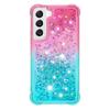 Чехол с эффектом 'жидкий песок' для Samsung Galaxy S23 S22 Ultra, Чехол с блестками, переливающимся градиентом для Galaxy S20 S21 FE Plus, Чехол для телефона Fundas Coque