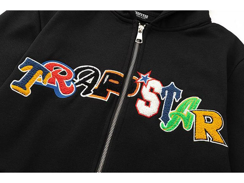 Комплект Trapstar: Худи и Штаны с Вышивкой - Унисекс, Зимний, Вельветовый, Тренд