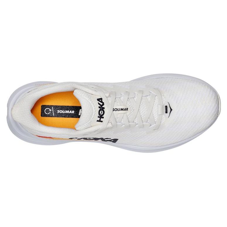 HOKA Solimar Blanc De Blanc Оранжевые мужские кроссовки белые 1123074-BDBW