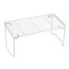 Liberty Corporation LD-252 Style Storage Under-Sink Kitchen Rack, Wire Stackable Shelf with Folding Legs, Medium, Warm Gray