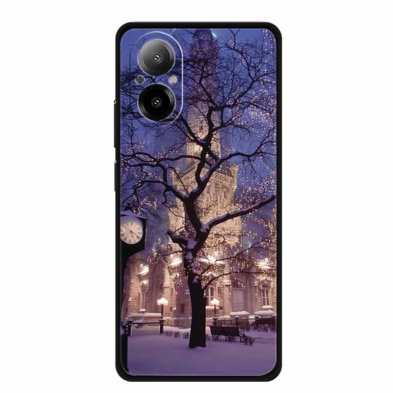 Для Realme C67 4G Чехол Роскошный Мягкий Силикон ТПУ Чехлы для Телефона Задняя Крышка Для RealmeC67 C 67 4G RMX3890 Ударопрочный Любовь Милый funda