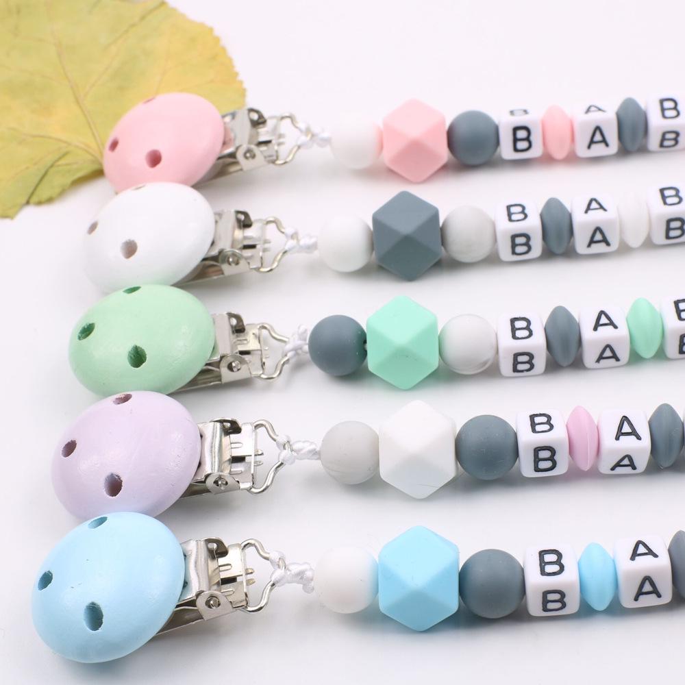 INS Силиконовая цепочка-держатель для детской пустышки в виде пятиконечной звезды - Защита от падения для товаров для мамы и малыша