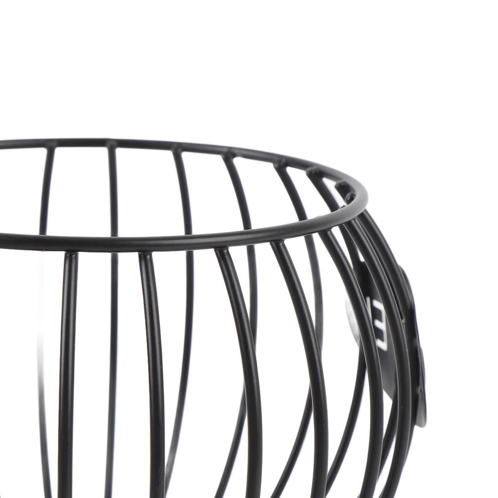 Корзина для кофейных капсул Утяжеленное основание Железо Современный держатель для кофейных капсул для дома Настольное украшение