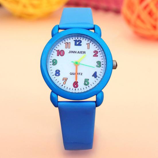 Водонепроницаемые удобные детские милые кварцевые наручные часы с героями мультфильмов для мальчиков