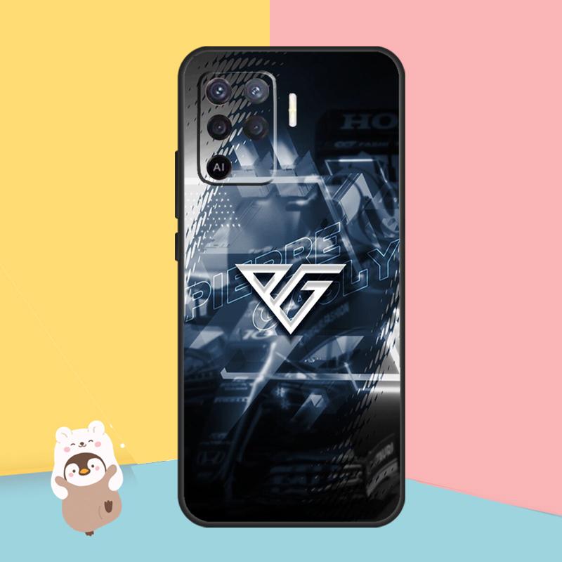 Pierre Gasly 10 F1 Phone Case For OPPO A15 A16 A5S A5 A9 A31 A53 A53S A52 A72 A83 A91 A93 A54 A74 A94 Cover