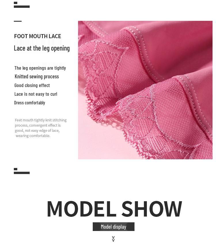 European & American Low-Rise Lace Ice Silk Panties - Women's Sexy Underwear with Cotton Crotch