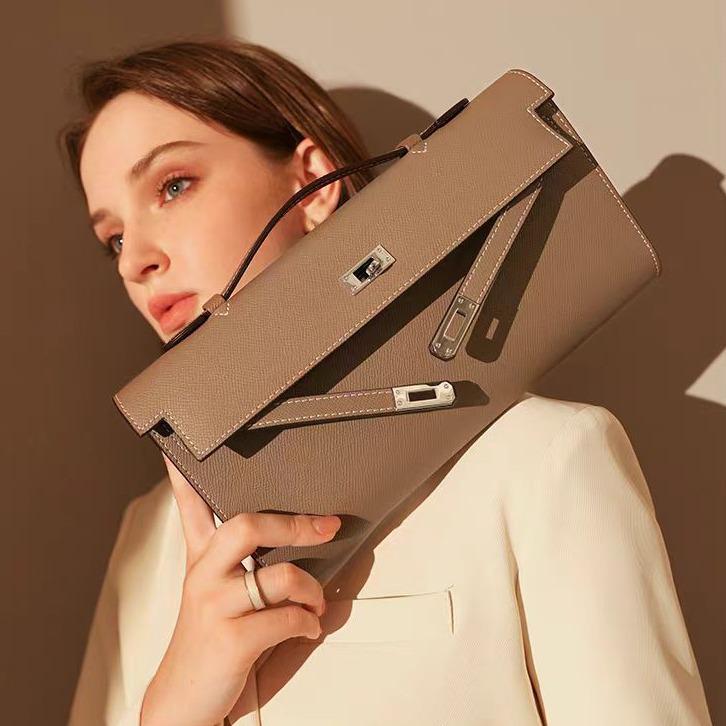 2024 Модная сумка через плечо и клатч Kelly с рисунком пальмы для женщин - Дружелюбно к мобильному телефону