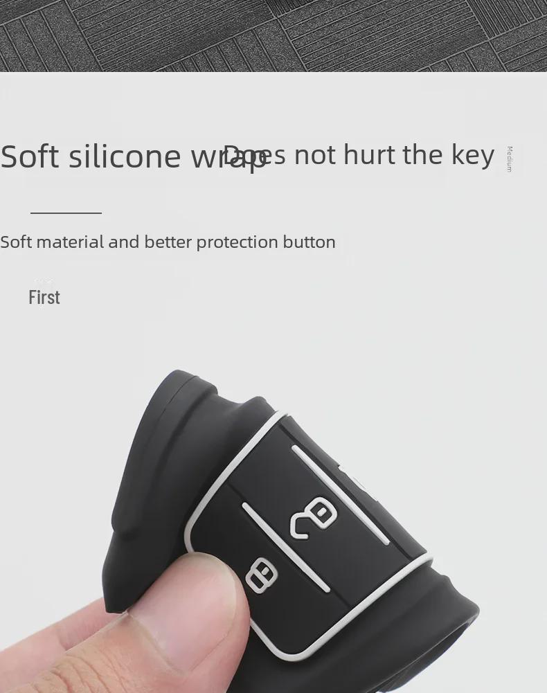 Чехол для ключа Kaiyi Kunlun для 23 моделей - подходит для Kaiyi Kunlun 300/500, автомобильные аксессуары, пряжка-ракушка