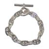 HERMES H101994B Bracelet Silver925 Mens
