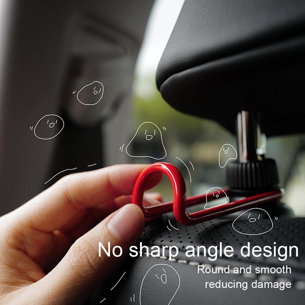 Hanger Coats Clothes Car Seat Bracket Seat Headrest Hook Car Seat Back Hidden Hook Car Cup Holder