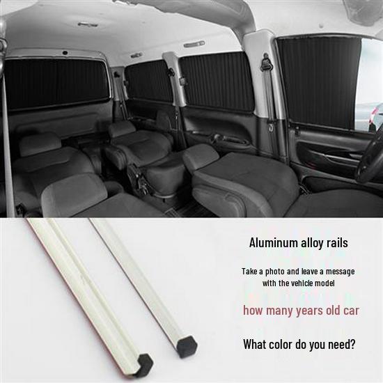 Солнцезащитные шторки для Ford Edge – Направляющая из алюминиевого сплава, Автомобильные шторки для затенения