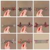 Rhinestone U Shape Hair Styling Comb Star Spring Hair Comb Fashion Fixed Combs  Girls