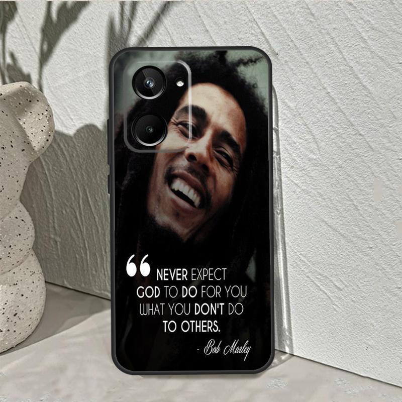 Цитаты Боба Марли Раста Регги Для Realme GT7 Pro GT6 C67 C65 C63 C61 C55 C53 C51 C35 C71 C75 10 11 12 13 14 Pro Plus Чехол