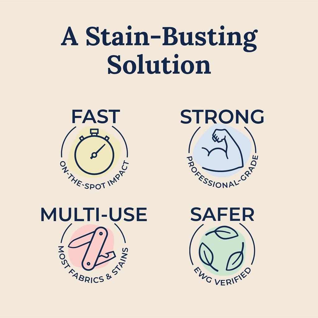 Espre Palata Tamanchas Sodenado Stain Spray Stain Remover - Newborn & Oil, Coffee Shedding Clothes, Underwear, Fabric 4 Oz All120ml