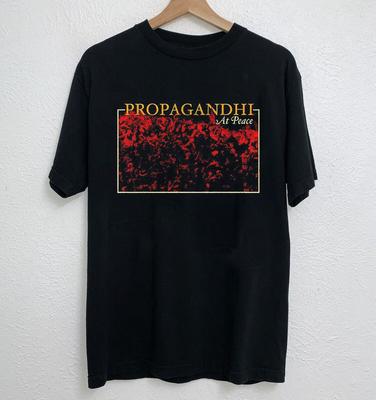 Футболка Propagandhi At Peace Черная Все Размеры S-5XL Унисекс Футболка