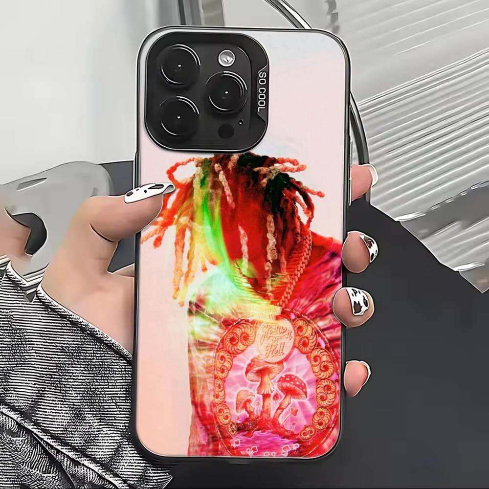 D-Don toliver Крутой рэпер Чехол для телефона Для iPhone 17,16,15,14,13,12,11 Plus,Pro Max,XS,Цветной Серебристый Чехол для телефона Funda Cover