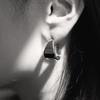 MEDIUM FLAT HOOPS