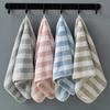 2 шт., домашнее полотенце из чистого хлопка для мужчин и женщин, банное полотенце для мытья лица, утолщенное, быстросохнущее, водопоглощающее мягкое полотенце