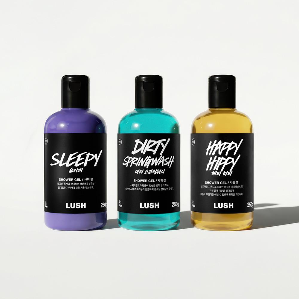 Lush Коллекция самых продаваемых гелей для душа