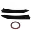 Car Rear Bumper Lip Diffuser Glossy Black Tail Side Skirt Lip Splitter for BMW 3 Series F30 4 Series F32 M-Sport