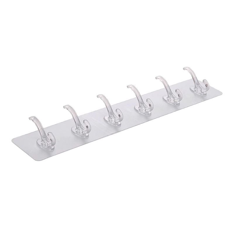 Non-drilling Strong Storage Wall-mounted Hook Traceless Load-bearing, Anti-drop Bathroom and Kitchen Sticky Hook