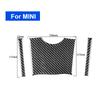 Carbon Fiber For Mini Cooper Hardtop For R56 Clubman For R55 Convertible For R57 Accessories CarConsole Gear Shift Panel Sticker