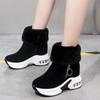 Woman Boots High Heels Ladies Boot Women Ankle Boot Warm Plush Winter Shoes Women Snow Boots Winter Shoes Height Increasing