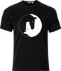 Horse Design Yin Yang Xmas Present Funny Humour Cotton T Shirt