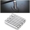 4PCS Car Door Lock Stick Pin Cap Cover Trim For Chevrolet Cruze Trax Malibu Opel Mokka ASTRA