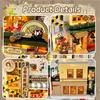 1286 деталей Городской японский уличный вид Детективное агентство Модель Строительные блоки DIY Архитектурные кубики Игрушки, предназначенные для Подарка детям