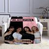 Idol Blanket Blackpink Group Pink 3d Digital Print Flannel Supplies Blanket
