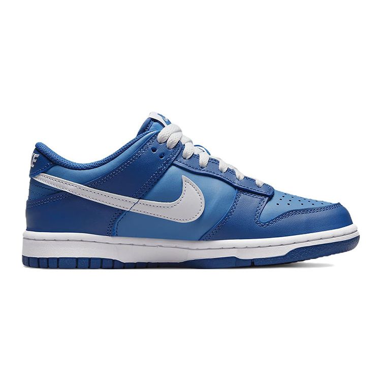 Nike Детские кроссовки Dunk Low GS Dark Marina Blue Dutch-Blue White DH9765-400